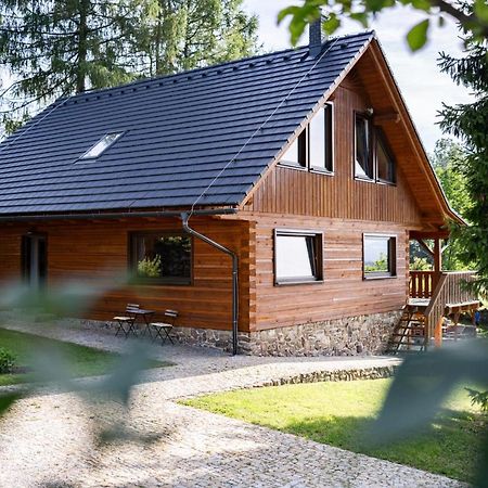 Moderni Sumavska Roubenka S Vyhledem Na Boubin Villa Vimperk Bagian luar foto