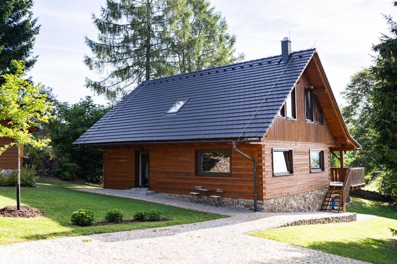 Moderni Sumavska Roubenka S Vyhledem Na Boubin Villa Vimperk Bagian luar foto