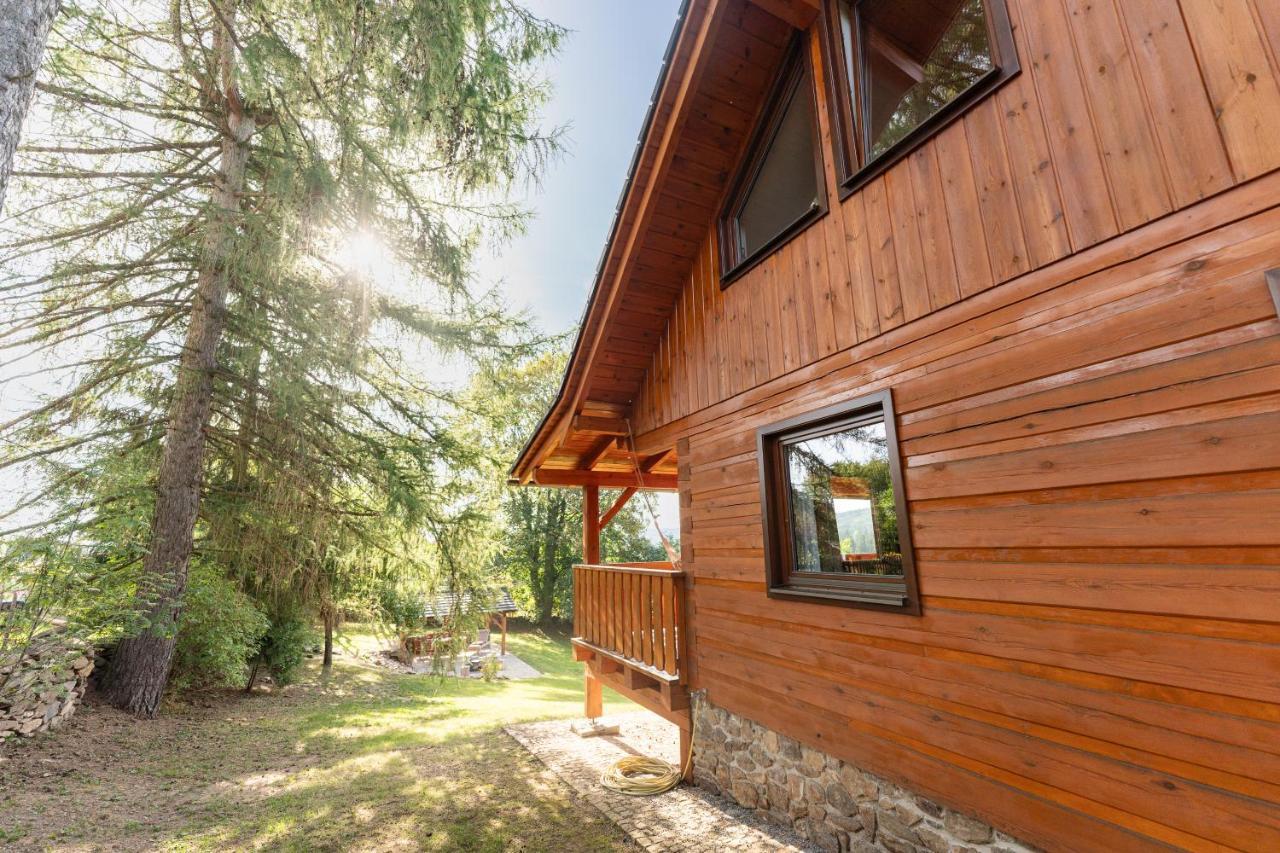 Moderni Sumavska Roubenka S Vyhledem Na Boubin Villa Vimperk Bagian luar foto