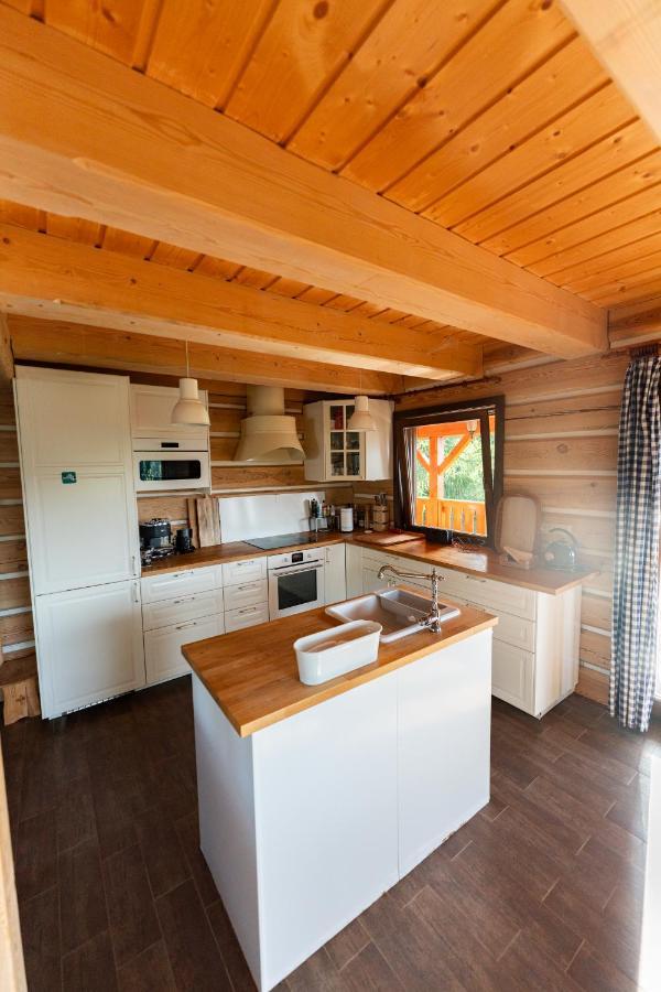Moderni Sumavska Roubenka S Vyhledem Na Boubin Villa Vimperk Bagian luar foto