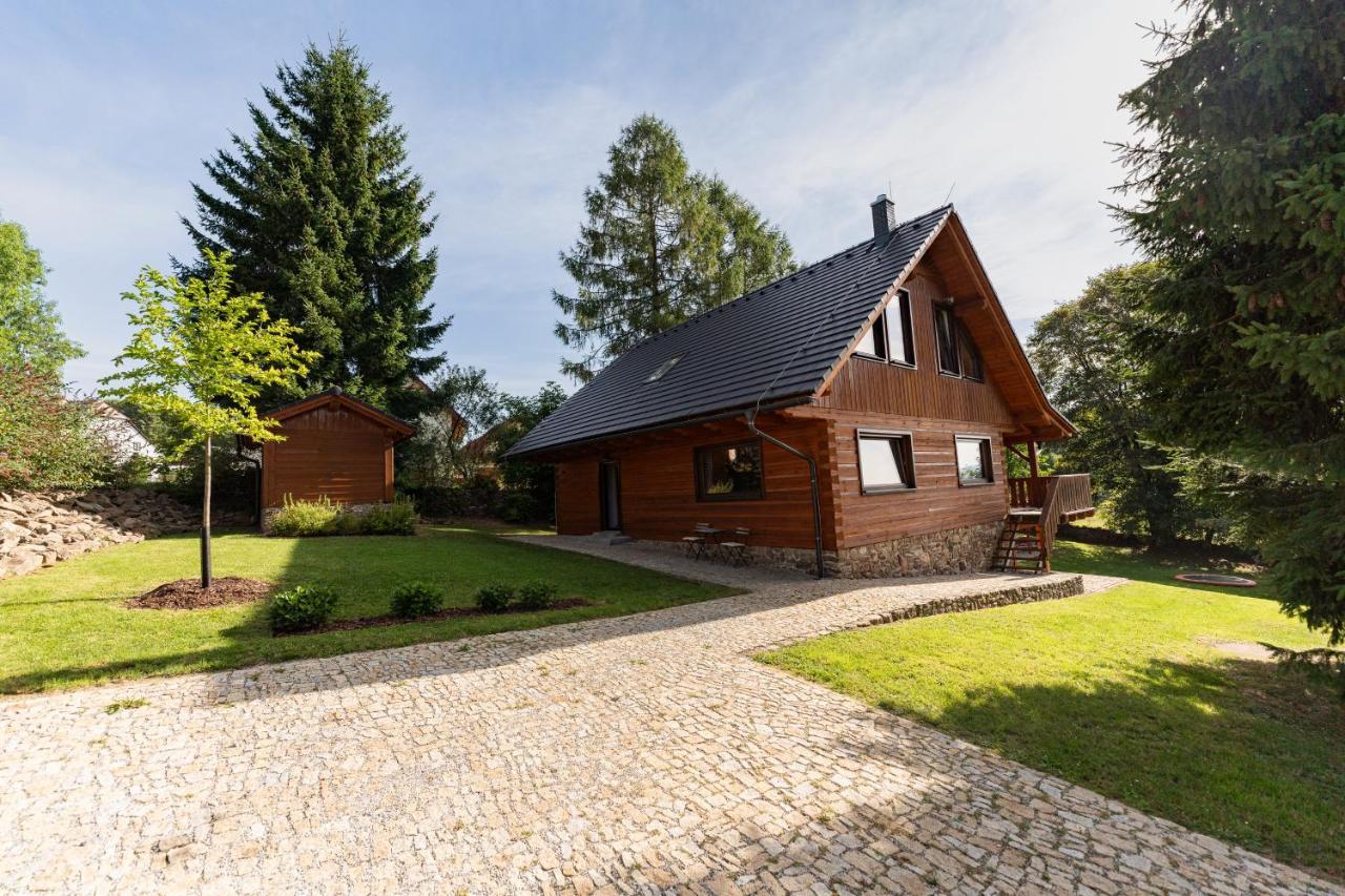 Moderni Sumavska Roubenka S Vyhledem Na Boubin Villa Vimperk Bagian luar foto