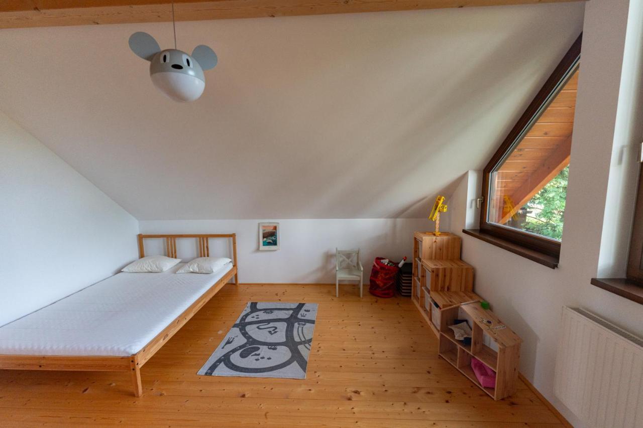 Moderni Sumavska Roubenka S Vyhledem Na Boubin Villa Vimperk Bagian luar foto