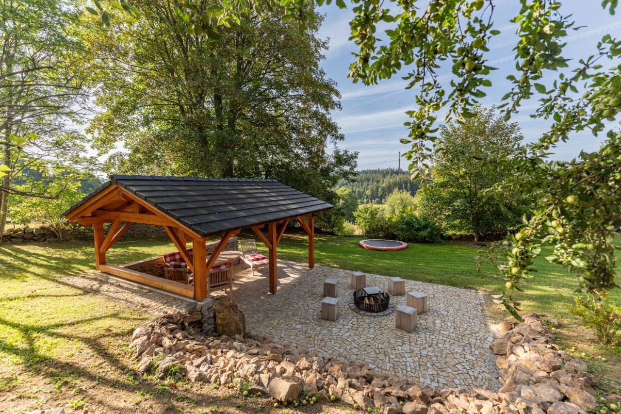 Moderni Sumavska Roubenka S Vyhledem Na Boubin Villa Vimperk Bagian luar foto