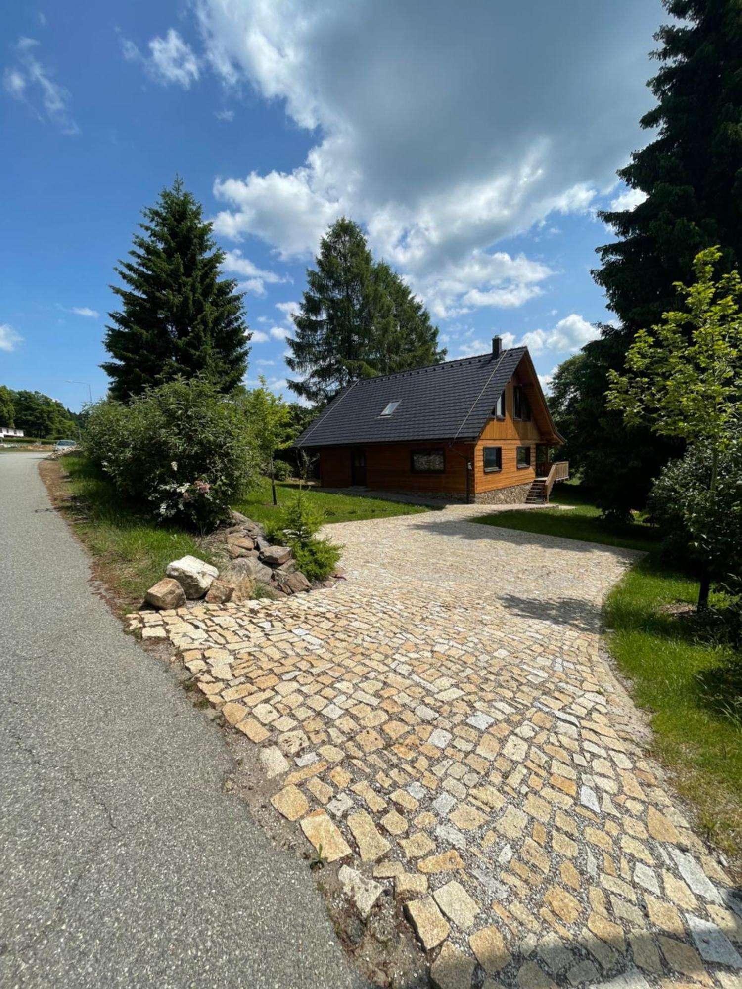 Moderni Sumavska Roubenka S Vyhledem Na Boubin Villa Vimperk Bagian luar foto